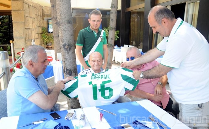 Kemal Ömeragiç'den Bursaspor'a ziyaret