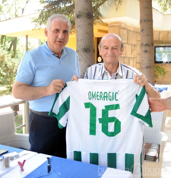 Kemal Ömeragiç'den Bursaspor'a ziyaret