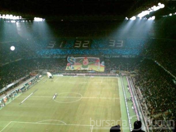 Birbirinden güzel tribün şovları