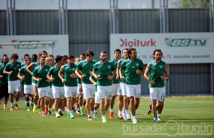 Bursaspor taktik çalıştı