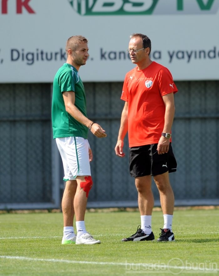 Bursaspor taktik çalıştı