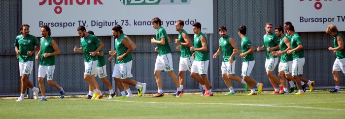 Bursaspor taktik çalıştı