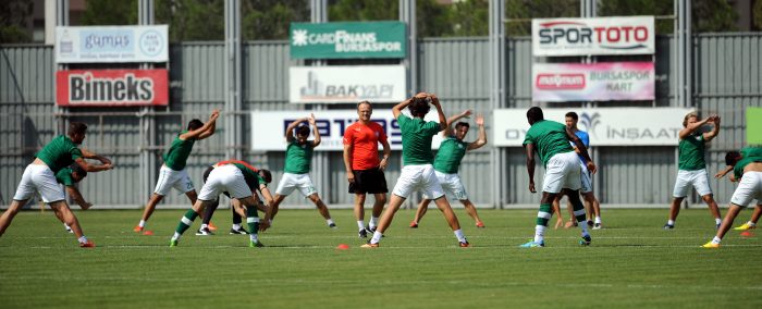 Bursaspor taktik çalıştı