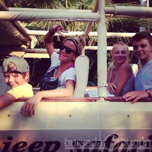 Ivana Sert'in tatil keyfi