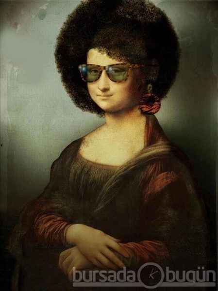 Mona Lisa'yı hiç böyle görmediniz