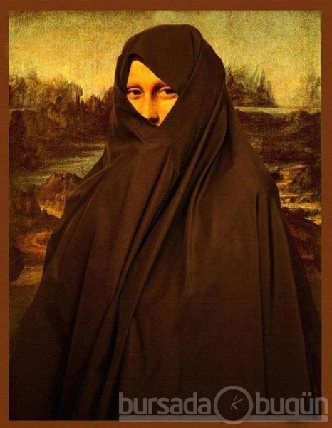 Mona Lisa'yı hiç böyle görmediniz