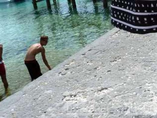 Justin Bieber tatilde
