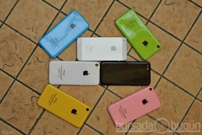 iPhone 5C'lere ait yeni resimler
