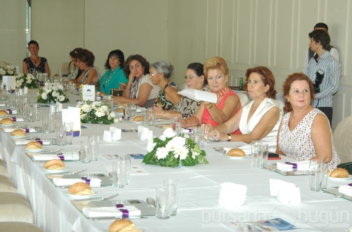 Nilüfer Lions kulübü üyeleri bir araya geldi...