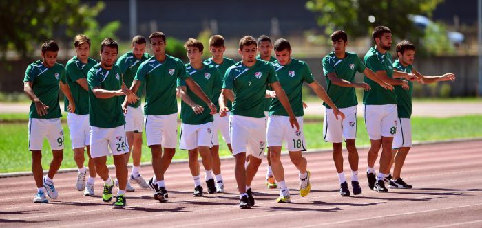Bursaspor Laktak testinden geçti