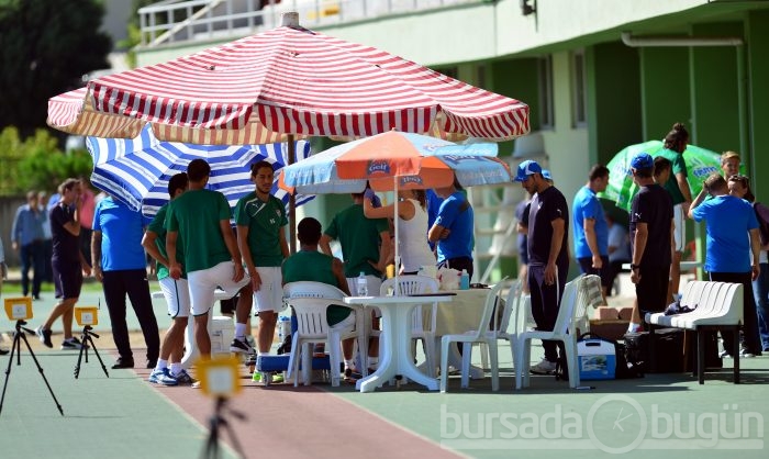 Bursaspor Laktak testinden geçti