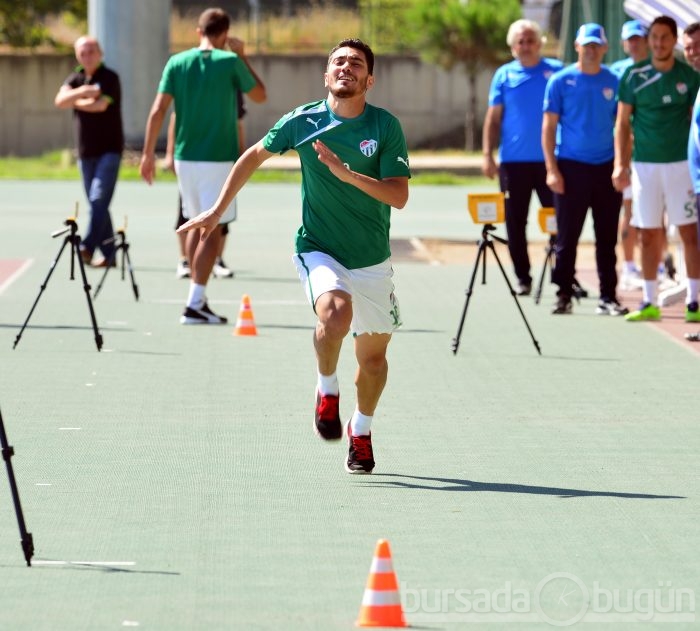 Bursaspor Laktak testinden geçti