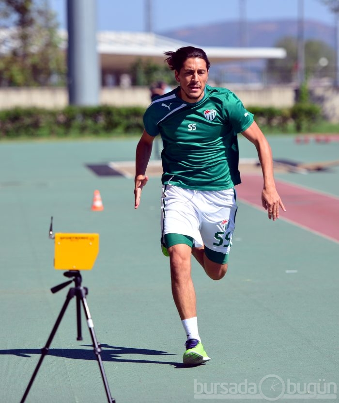 Bursaspor Laktak testinden geçti