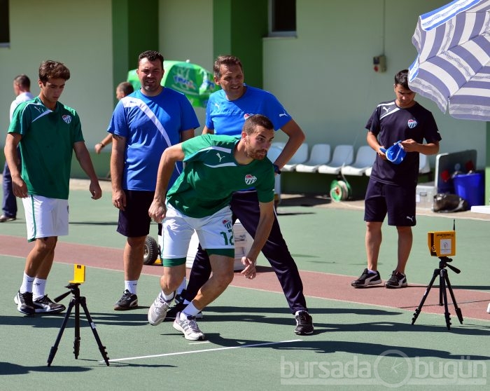 Bursaspor Laktak testinden geçti