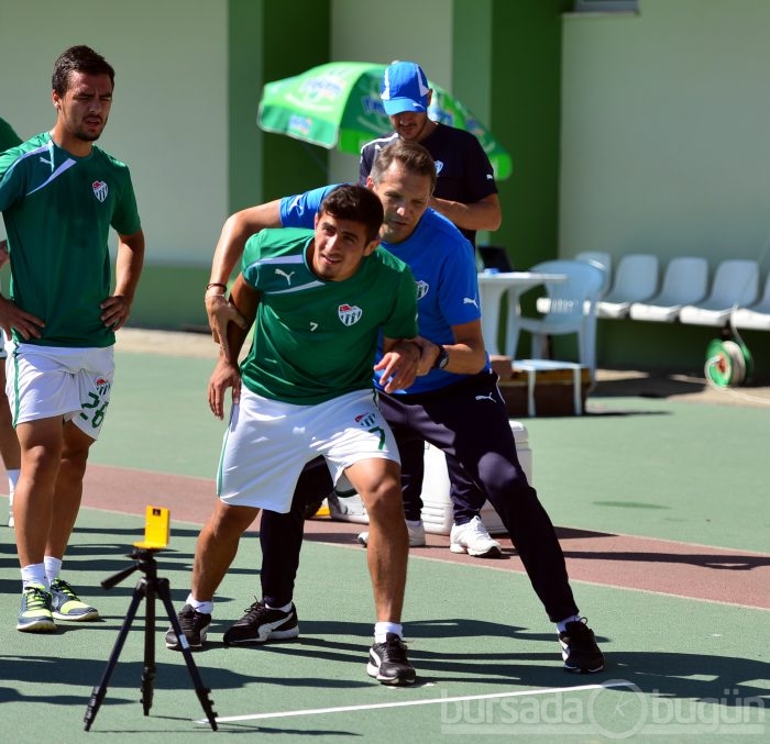 Bursaspor Laktak testinden geçti