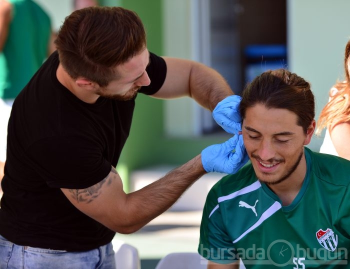 Bursaspor Laktak testinden geçti