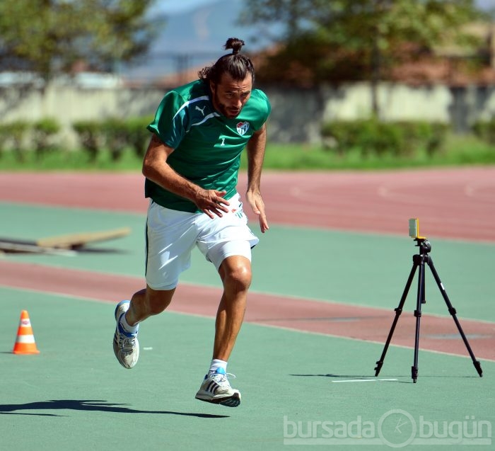 Bursaspor Laktak testinden geçti