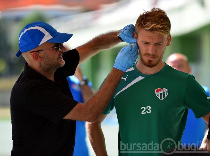 Bursaspor Laktak testinden geçti