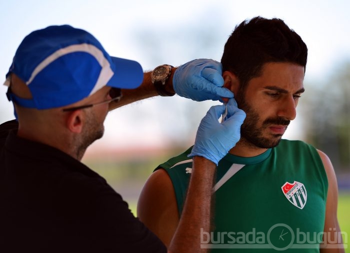 Bursaspor Laktak testinden geçti
