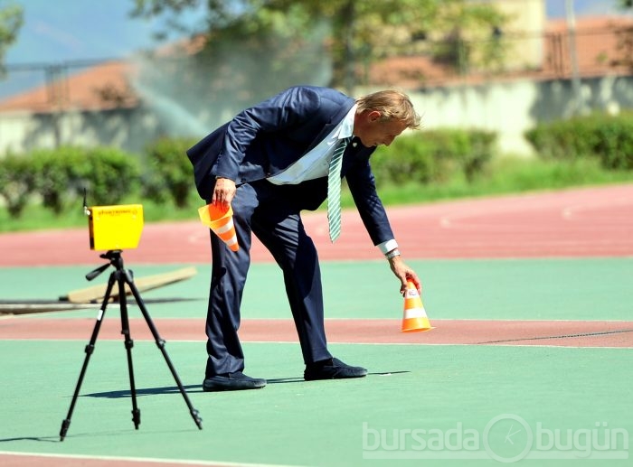 Bursaspor Laktak testinden geçti