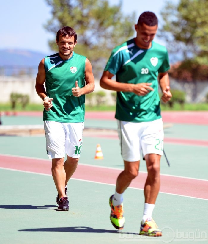 Bursaspor Laktak testinden geçti