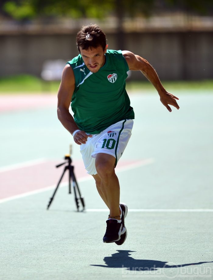 Bursaspor Laktak testinden geçti