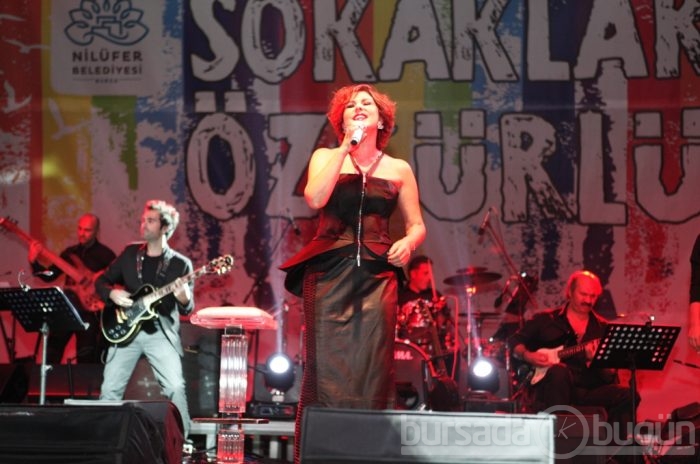Nilüfer'den Nilüfer'e özgürlük şarkıları 