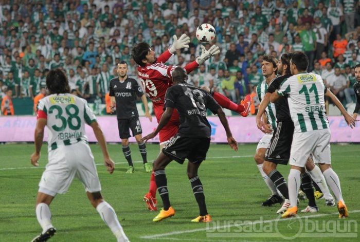 Bursaspor Beşiktaş'a kaybetti!