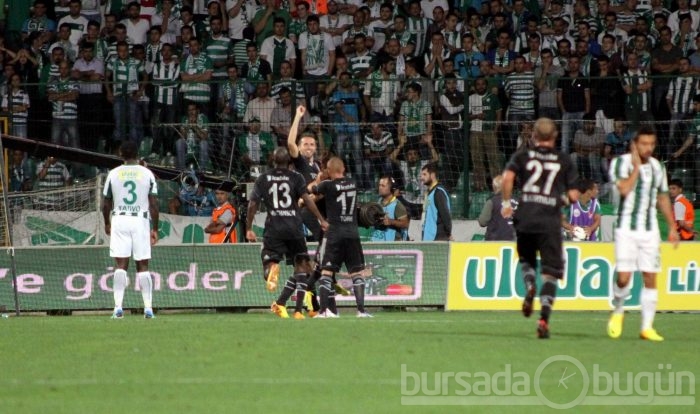 Bursaspor Beşiktaş'a kaybetti!