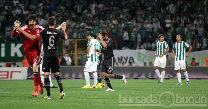 Bursaspor Beşiktaş'a kaybetti!