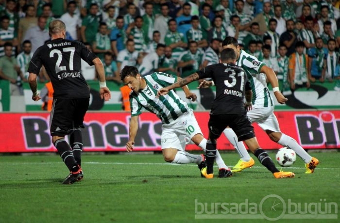 Bursaspor Beşiktaş'a kaybetti!