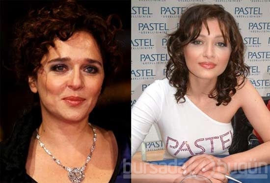 Birbirine benzeyen ünlüler bakın hangileri?