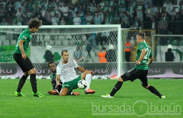 Bursaspor- Akhisar Belediyespor maçı fotoğrafları