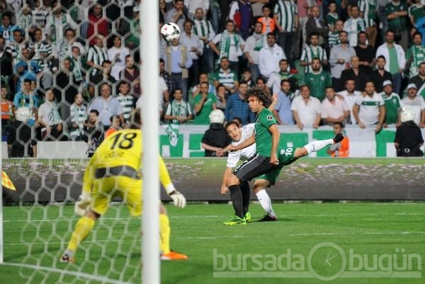 Bursaspor- Akhisar Belediyespor maçı fotoğrafları
