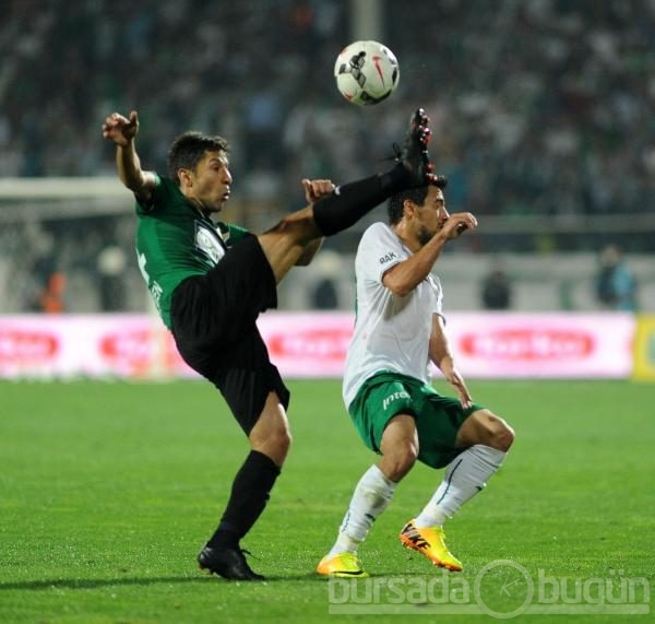 Bursaspor- Akhisar Belediyespor maçı fotoğrafları