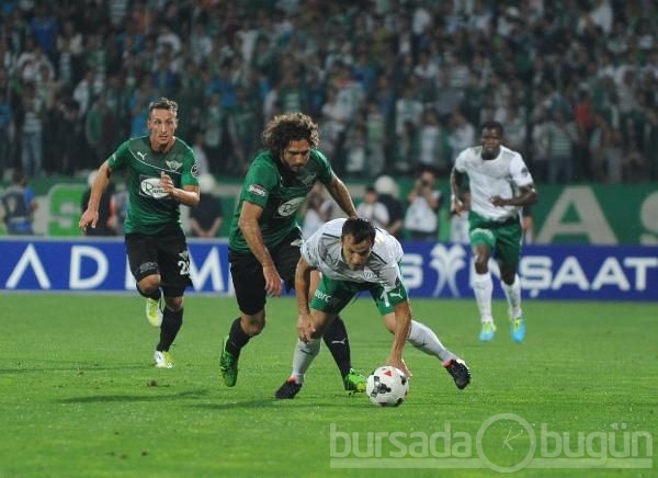 Bursaspor- Akhisar Belediyespor maçı fotoğrafları