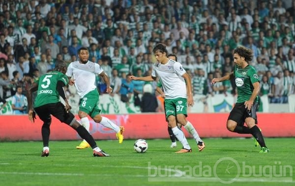Bursaspor- Akhisar Belediyespor maçı fotoğrafları