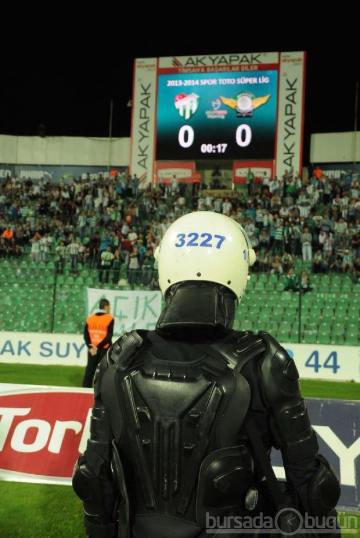 Bursaspor- Akhisar Belediyespor maçı fotoğrafları