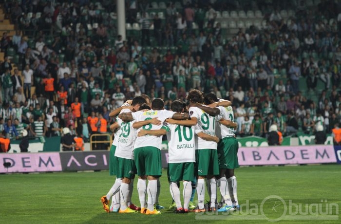 Bursaspor- Akhisar Belediyespor maçı fotoğrafları