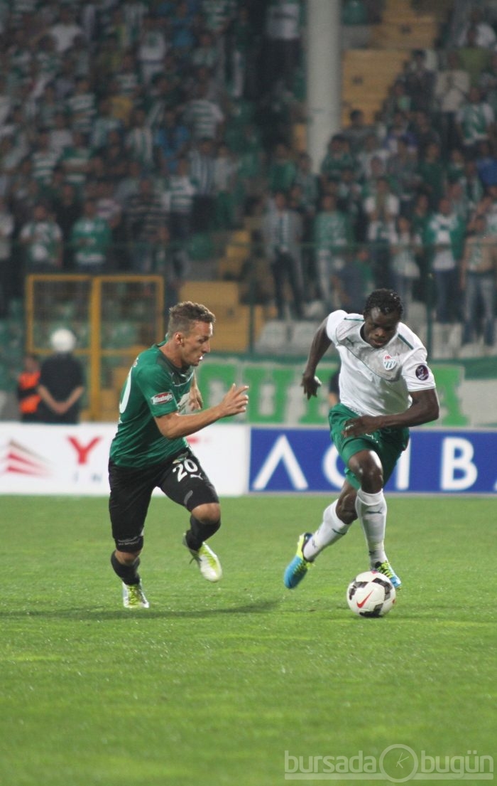 Bursaspor- Akhisar Belediyespor maçı fotoğrafları