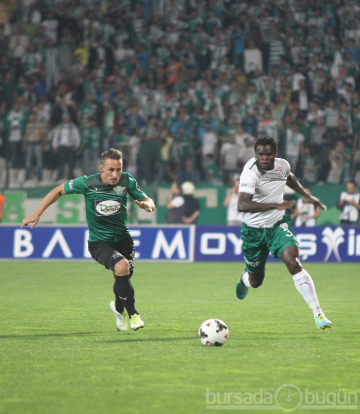 Bursaspor- Akhisar Belediyespor maçı fotoğrafları
