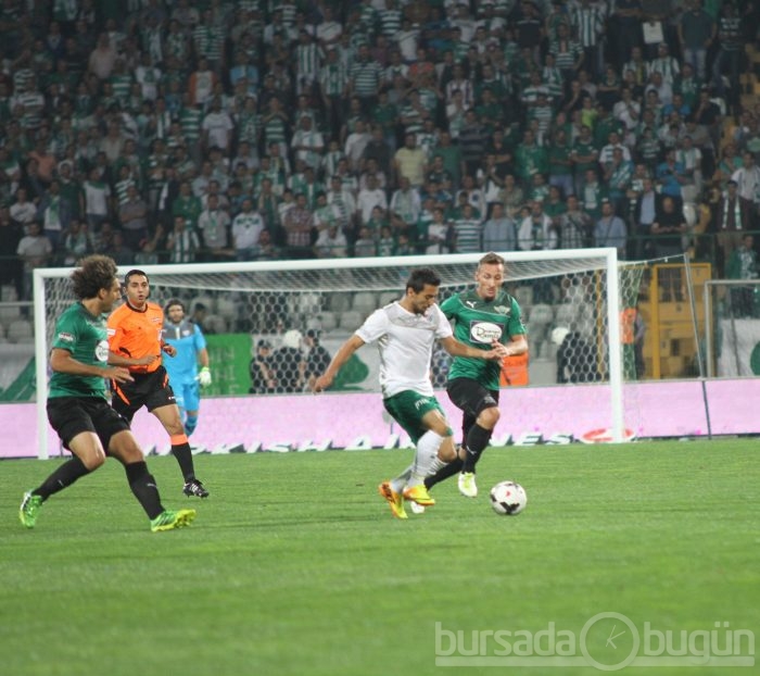 Bursaspor- Akhisar Belediyespor maçı fotoğrafları