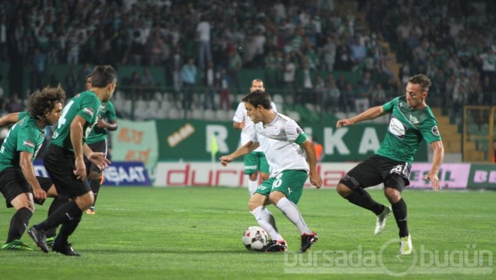 Bursaspor- Akhisar Belediyespor maçı fotoğrafları