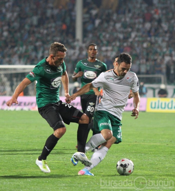 Bursaspor- Akhisar Belediyespor maçı fotoğrafları