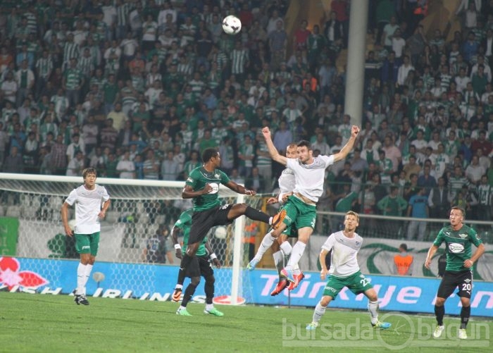 Bursaspor- Akhisar Belediyespor maçı fotoğrafları