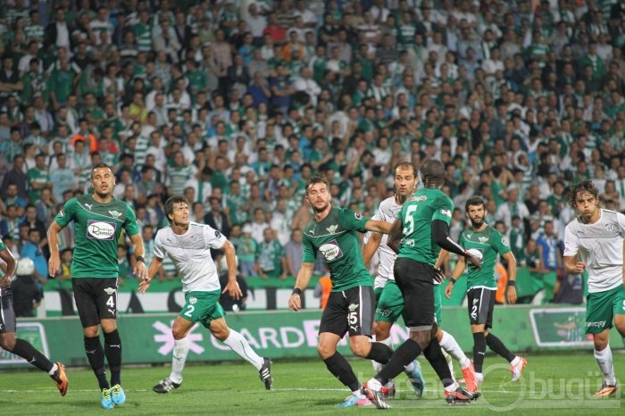 Bursaspor- Akhisar Belediyespor maçı fotoğrafları