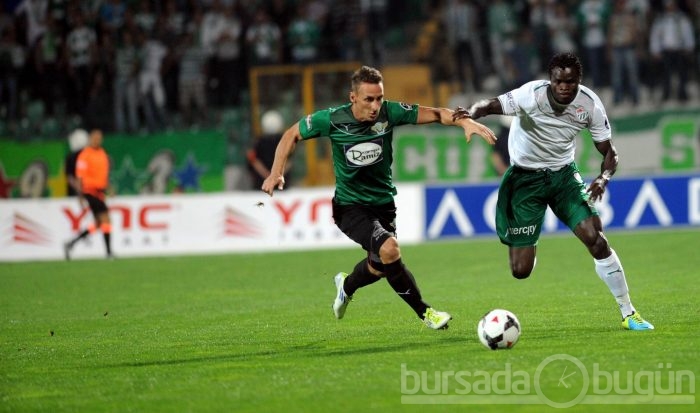 Bursaspor- Akhisar Belediyespor maçı fotoğrafları