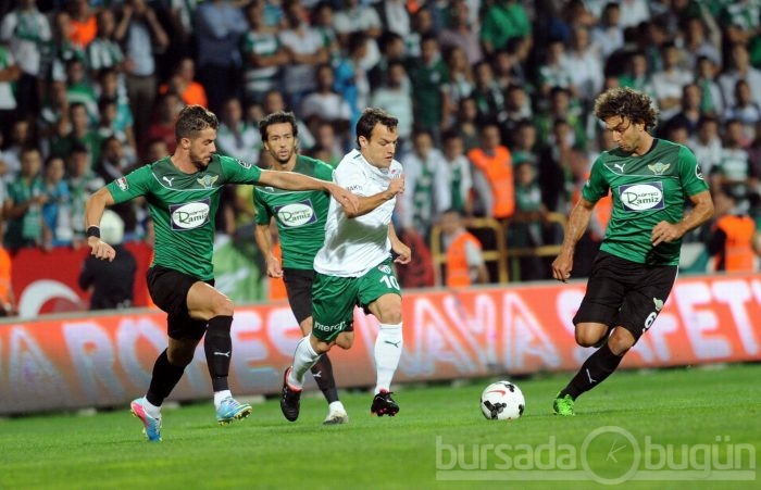 Bursaspor- Akhisar Belediyespor maçı fotoğrafları