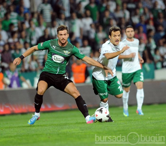 Bursaspor- Akhisar Belediyespor maçı fotoğrafları
