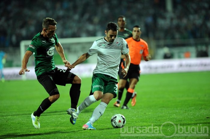 Bursaspor- Akhisar Belediyespor maçı fotoğrafları